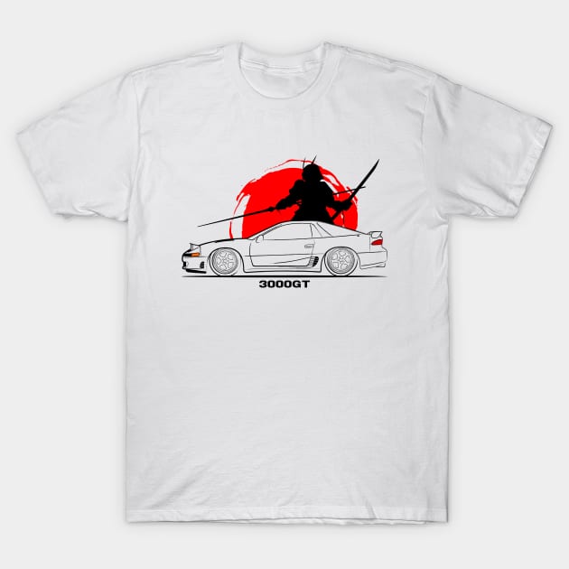 Samurai 3000GT T-Shirt by turboosted